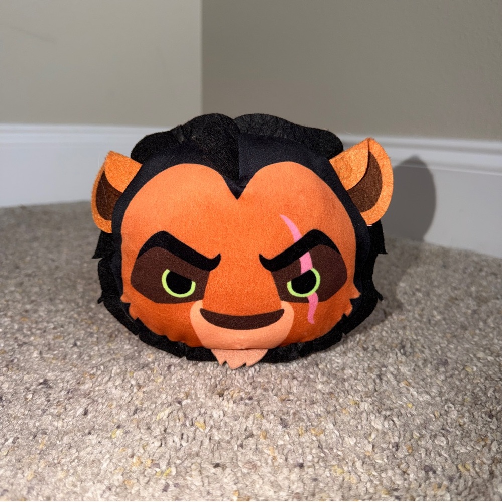 Disney Tsum Tsum Villains Lion King Scar 7" Plush Pillow Stuffed Animal